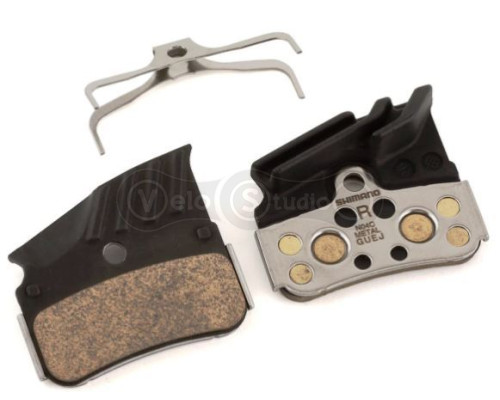 Колодки гальмові Shimano N04C + радіатор, метал, XTR/XT/SLX