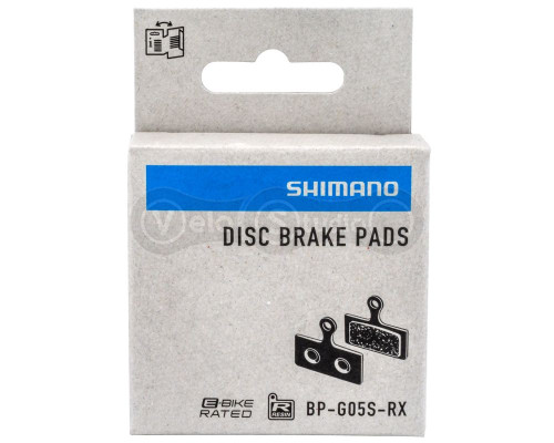 Тормозные колодки Shimano G05S органика, XTR/XT/SLX/ALFINE