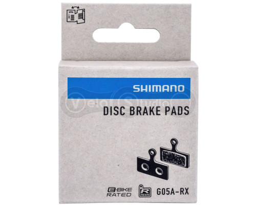 Тормозные колодки Shimano G05A органика, XTR/XT/SLX/ALFINE