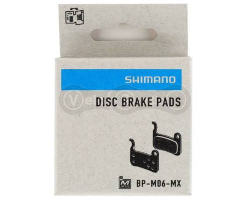 Тормозные колодки Shimano M06 металл, XTR/XT/SLX/DEORE