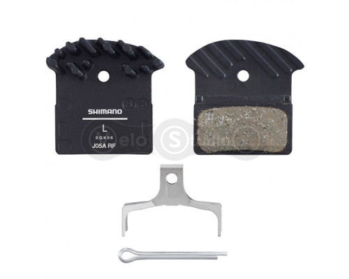 Тормозные колодки Shimano J05A + радиатор, органика, XTR/XT/SLX/ALFINE