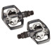 Педали Shimano PD-ED500, SPD чёрные с шипами SM-SH56