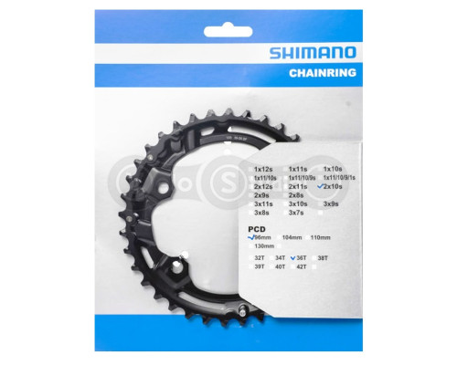 Зірка шатунів Shimano FC-M4100-2 DEORE 36 зуба (36-26T)