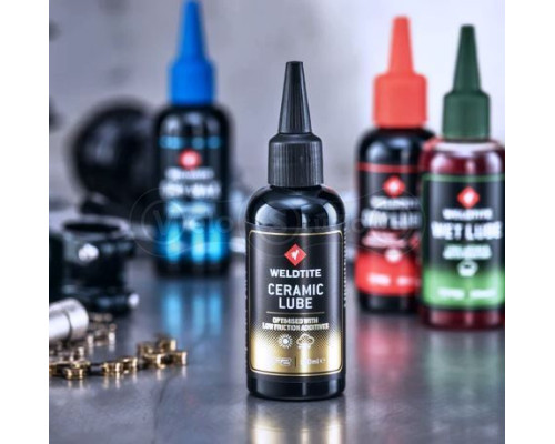 Cмазка цепи Weldtite Ceramic Lube, керамическая, 100 мл