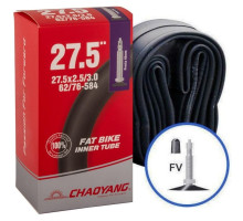 Вело камера Longus/Chaoyang 27,5x2,50/3,0 FV 48мм