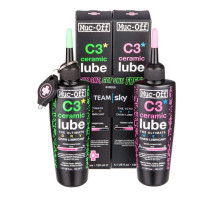 Мастило ланцюга Muc-Off C3 Ceramic Dry + Wet Lube 120 ml + ліхтарик