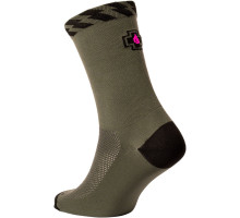 Вело носки Muc-Off MTB Technical Riders зелёные L (44-46 размер)