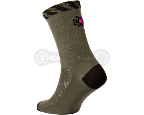 Вело носки Muc-Off MTB Technical Riders зелёные M (40-43 размер)