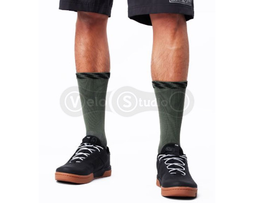 Вело шкарпетки Muc-Off MTB Technical Riders зелені S (36-39 розмір)