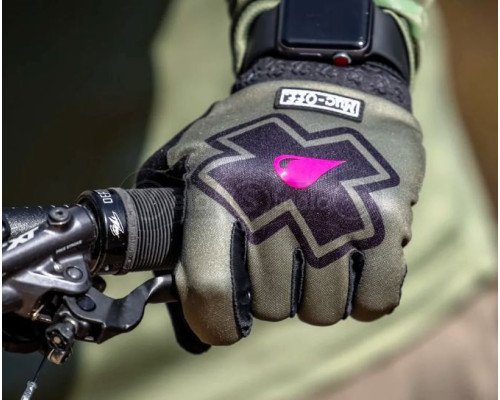 Вело перчатки Muc-Off MTB зелёные размер M