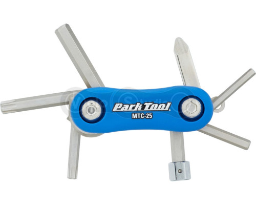 Мультитул Park Tool MTC-25, 3/4/5/6/8mm, T25/T30 комбо отвёртка