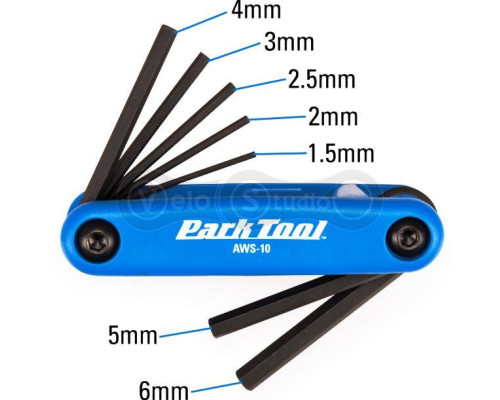 Набор мультитулов Park Tool FWS-2 из AWS-10 и TWS-2