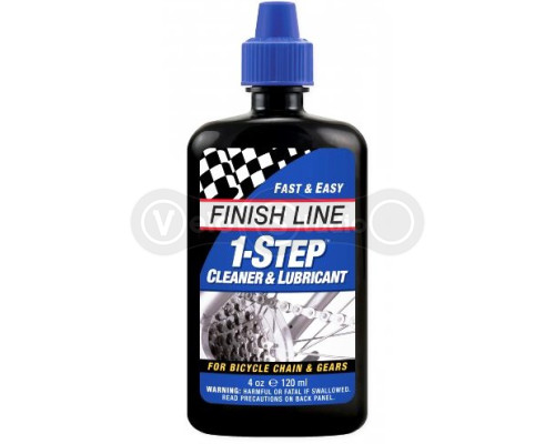 Смазка цепи и очиститель Finish Line 1-Step два в одном 120 мл