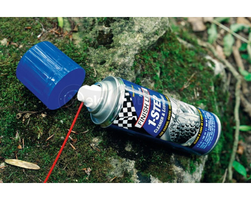 Змащення ланцюга та очищувач Finish Line 1-Step два в одному 230 мл аерозоль