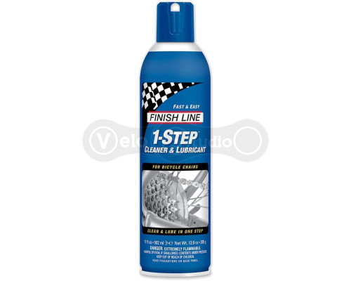 Змащення ланцюга та очищувач Finish Line 1-Step два в одному 500 мл аерозоль