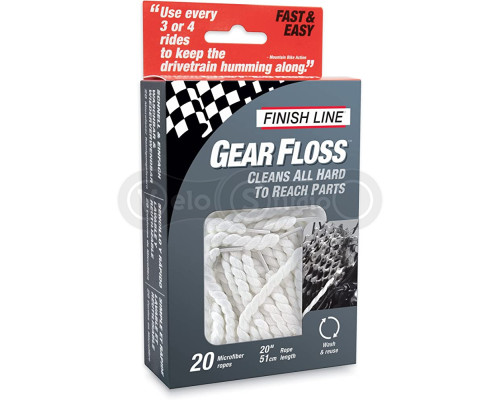 Нитка Finish Line Gear Floss для чистки велосипеда