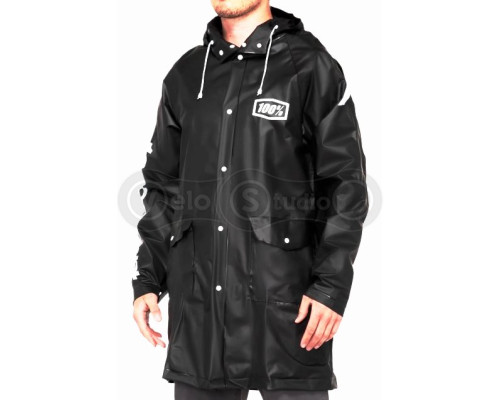 Дождевик Ride 100% Torrent Raincoat чёрный размер XL