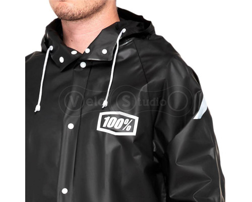 Дождевик Ride 100% Torrent Raincoat чёрный размер XXL