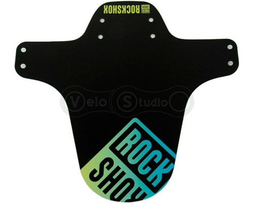 Бризковик RockShox MTB Fender Black with Yellow/Blue Fade Print