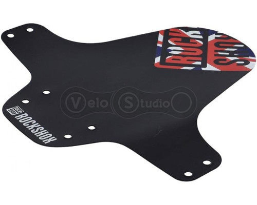 Брызговик RockShox MTB Fender Black with UK Flag Print