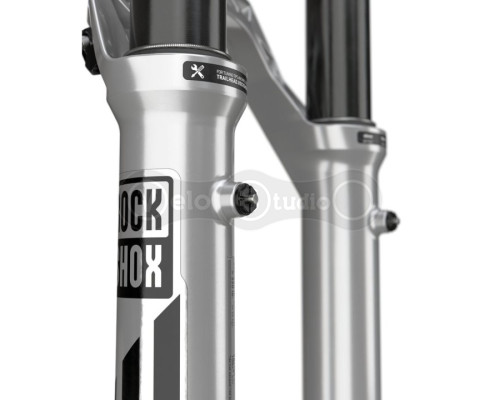 Вилка RockShox Pike Ultimate Charger 3 RC2 - 27.5 Boost™ 15x110 140mm Silver Tpr 37offset DebonAir+