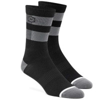 Вело носки Ride 100% Flow Performance Grey S/M (38-42 размер)