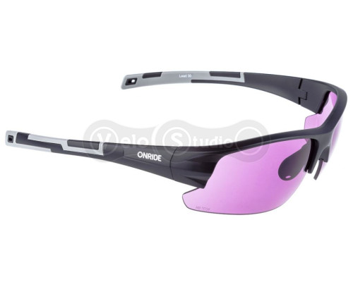 Вело окуляри Onride Lead 30 лінза HD purple (19%)