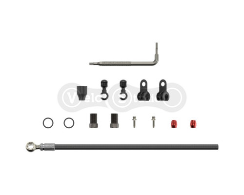 Гідролінія SRAM Disc Brake Hydraulic Hose Kit - 2000mmBlk - XX,Juicy5/7/,Guide R/RS/RSC/Ult,Guide T,G2 RSC/ULT
