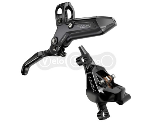 Гальмо заднє SRAM Level Silver Stealth 2 Поршня - Rear 2000mm Hose