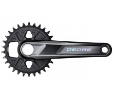 Шатуны Shimano FC-M6120-1 Deore 30T 175 мм CL-55 мм 12 скоростей 