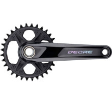 Шатуны Shimano FC-M6120-1 Deore 32T 175 мм CL-55 мм 12 скоростей 