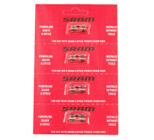 Замок цепи SRAM PowerLock 8 скоростей, серебро, 4 штуки