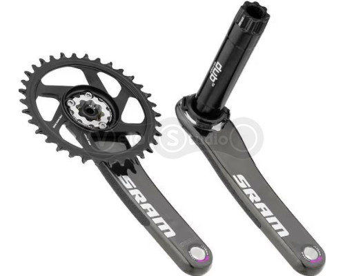 Шатуни Sram X01 All Downhill DUB83 165 w Direct Mount 34t X-SYNC 2 Black