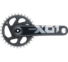 Шатуны SRAM X01 Eagle Boost 148 DUB 12s 165 w Direct Mount 32T X-SYNC 2 Chainring Lunar Polar Black