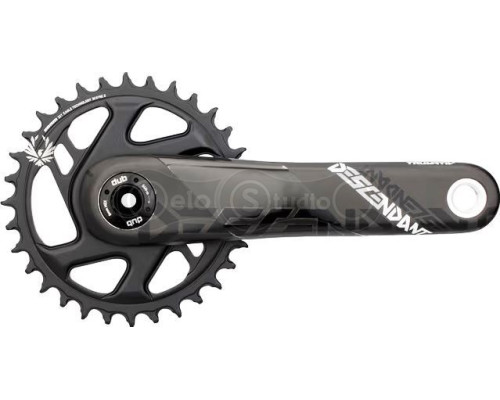 Шатуны TRUVATIV Descendant Carbon Eagle Boost 148 DUB 12 скоростей 170 32T Black