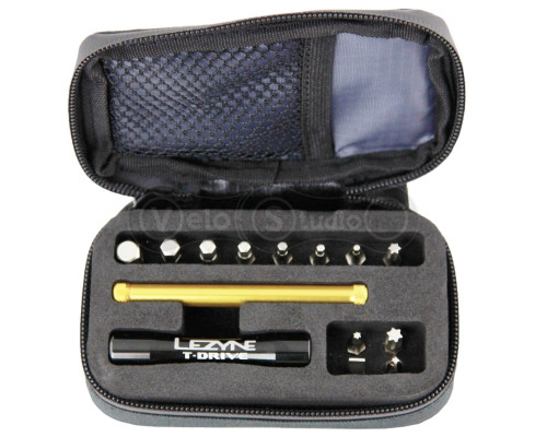 Мультитул LEZYNE T-DRIVE Чорний CNC Aluminum чорний