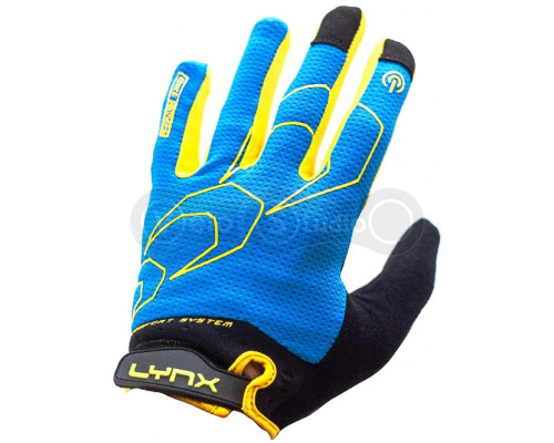 Велоперчатки LYNX All-Mountain BLY Blue/Yellow XS