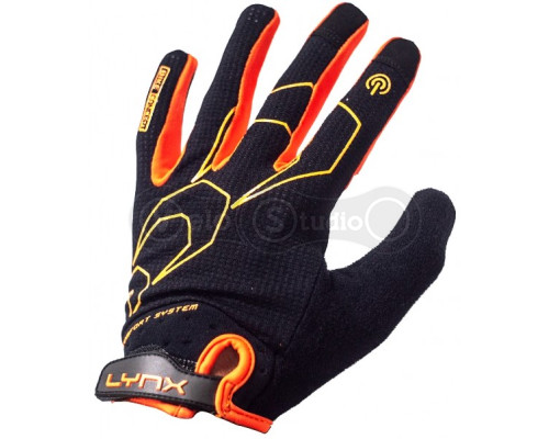 Велоперчатки LYNX All-Mountain BO Black/Orange M