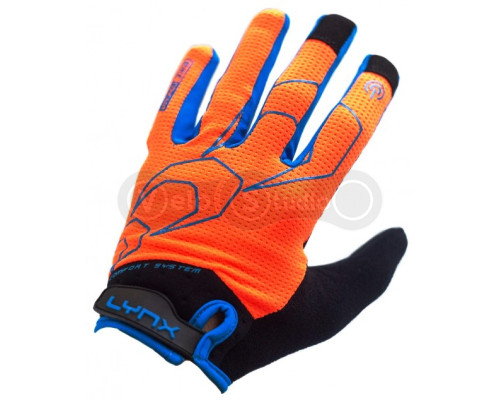 Велоперчатки LYNX All-Mountain OBL Orange/Blue XL