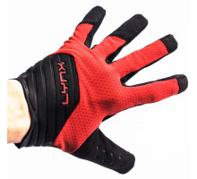 Вело рукавички LYNX Expert Long Red M