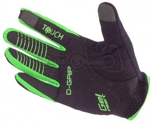 Вело рукавички LYNX Trail BG Black/Green S