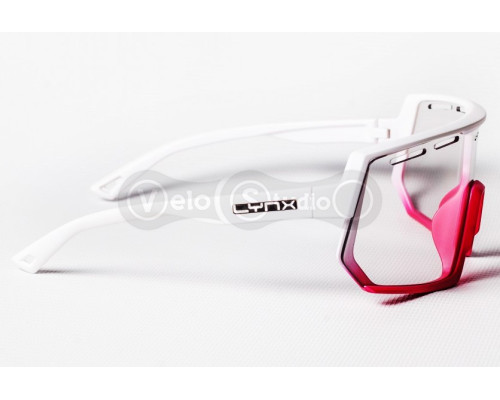 Очки фотохромные LYNX Atlanta PH WP matt white / PINK / matt white