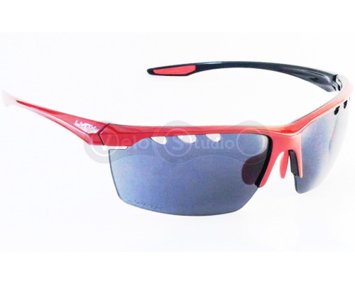 Окуляри LYNX DC BR black red змінні лінзи