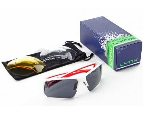 Очки LYNX Vegas W shiny white