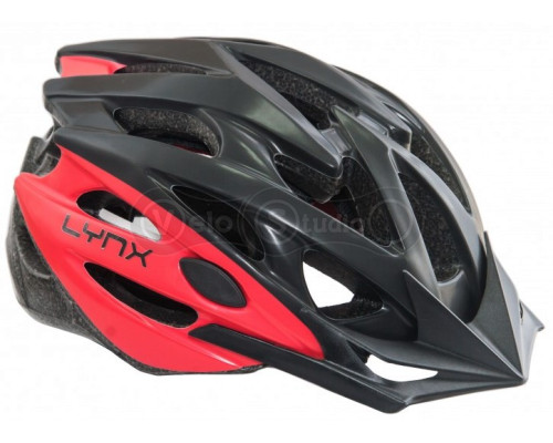 Шолом LYNX Les Gets Matt black red XL (61-63)