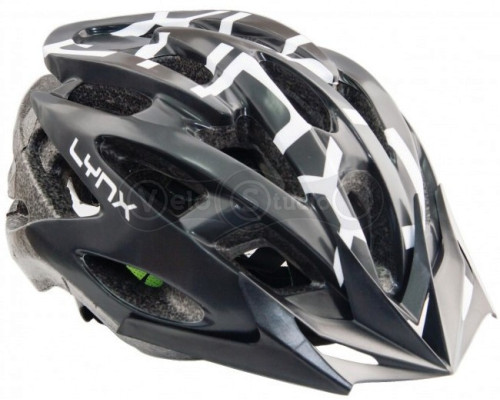 Шлем LYNX Morzine Matt Black White L (58-61)