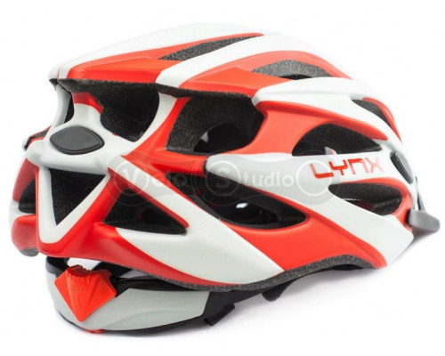 Шолом LYNX ValeDiSole-W-M Matt white/red M (55-58)