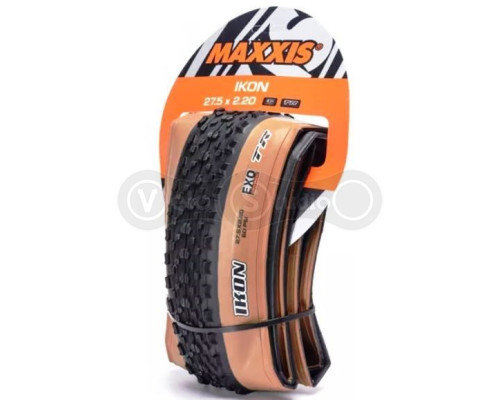 Покрышка MAXXIS IKON 27.5X2.20 TPI-60 Foldable EXO/TR/TANWALL