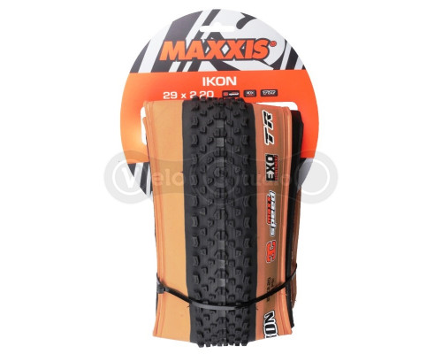 Покришка MAXXIS IKON 29X2.20 TPI-60 Foldable 3CS/EXO/TR/TANWALL