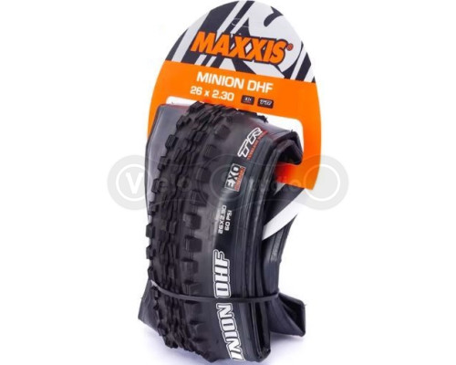 Покришка MAXXIS MINION DHF 26X2.30 TPI-60 Foldable EXO/TR, передня